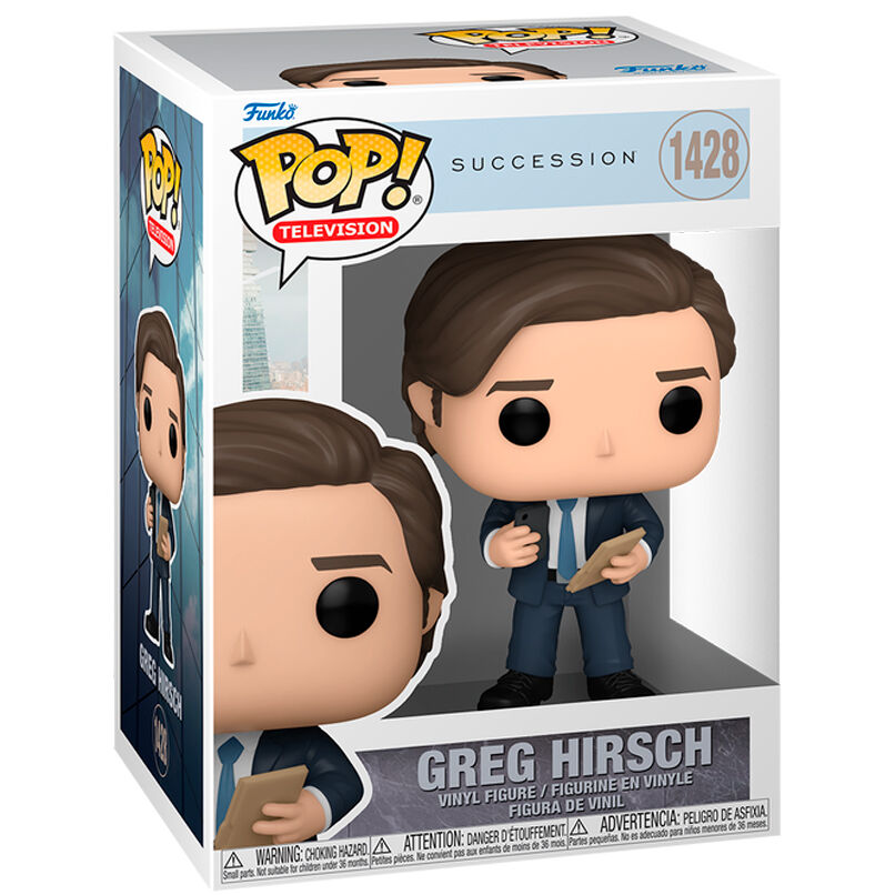 Funko Pop! Succession Greg Hirsch - Figura da Collezione Vinyl