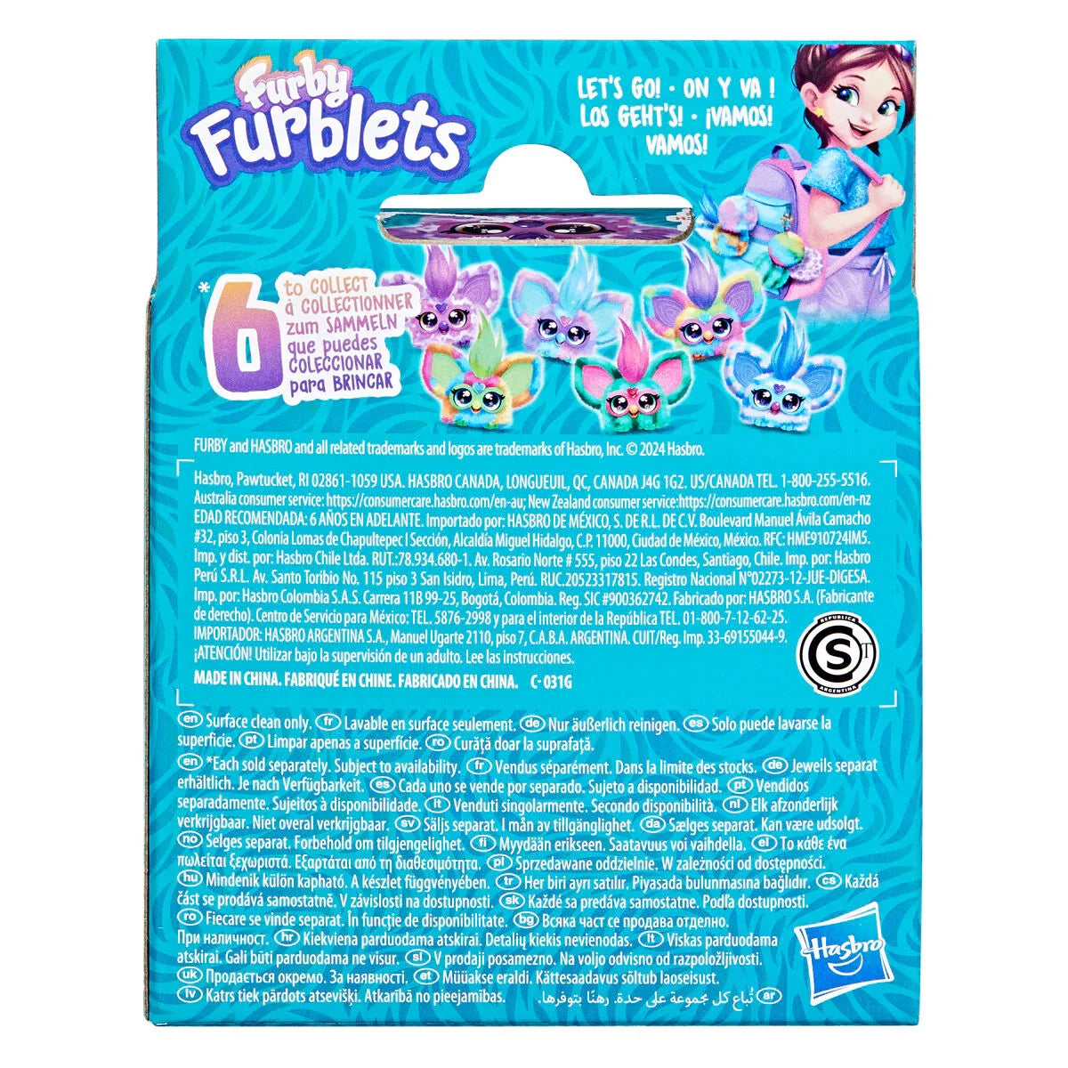 Furblet Hip Bop Mini Furby - Figura da Collezione - Nerdscape