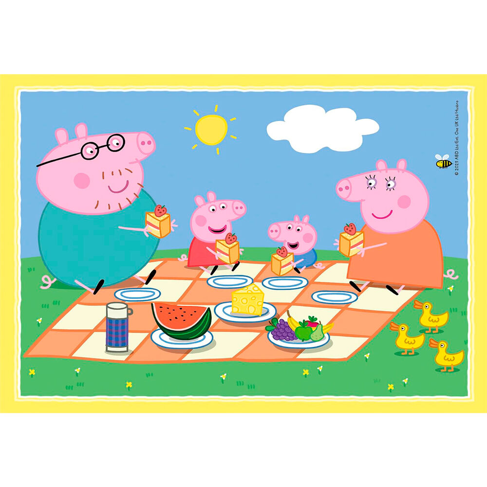 Puzzle Peppa Pig 12-16-20-24 pièces
