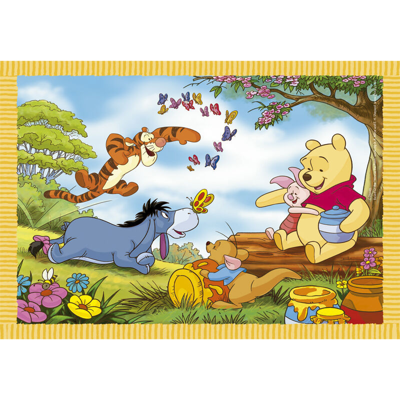 Puzzle Disney Winnie l'Ourson 12-16-20-24 pièces