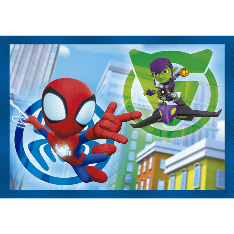 Puzzle Marvel Spidey et ses amis extraordinaires 12-16-20-24 pièces