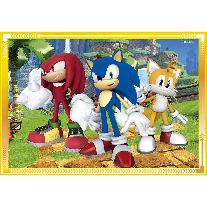 Puzzle Sonic le Hérisson 12-16-20-24 pièces