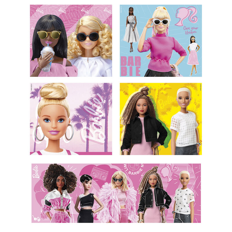Puzzle Barbie 18-30-48-60 pièces