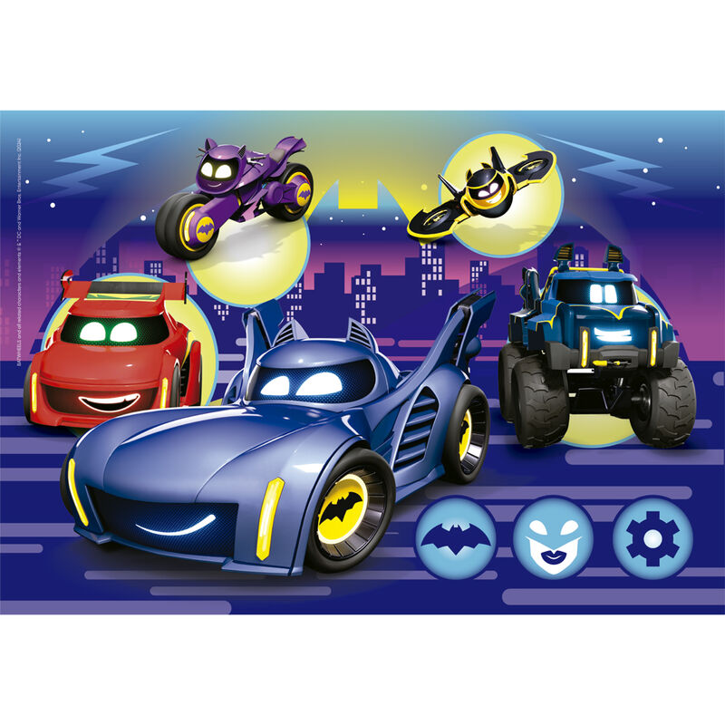 DC Comics Batwheels puzzle 2x60pcs