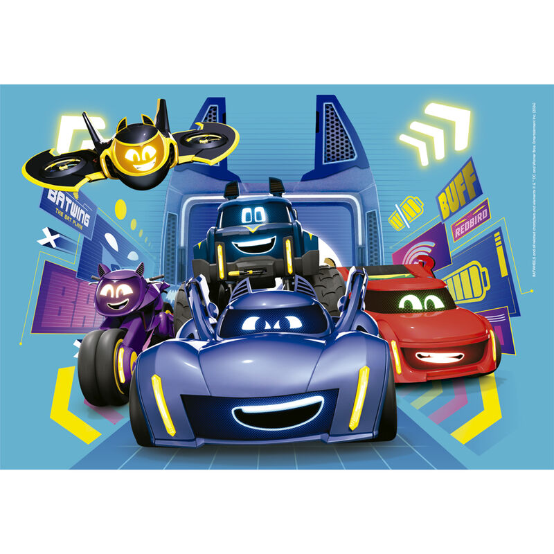 DC Comics Batwheels puzzle 2x60pcs