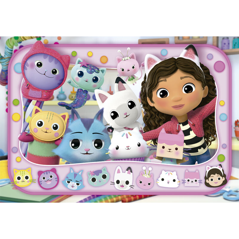 Maxi puzzle Maison de poupée Gabbys 60 pièces