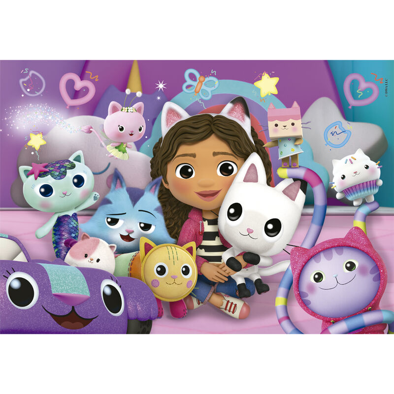 Puzzle maison de poupée Gabbys 60 pièces