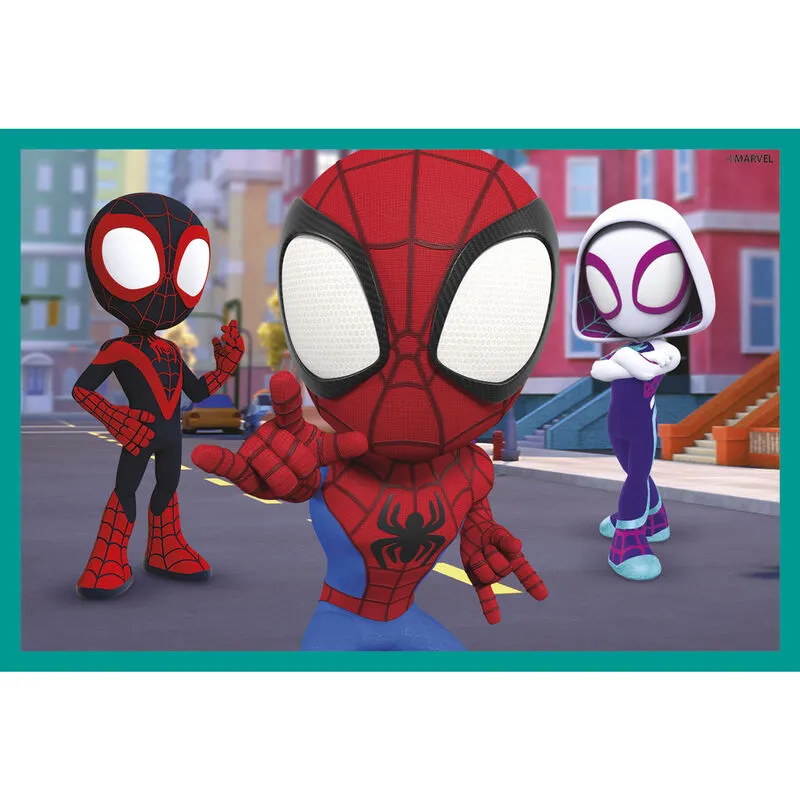 Puzzle Marvel Spidey et ses amis extraordinaires (6 pièces)