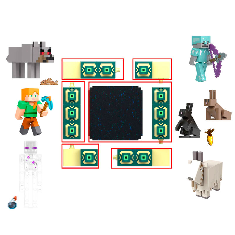 Minecraft assorted figures 8cm