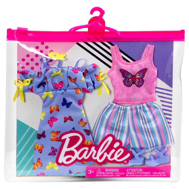 Barbie, ensemble assorti de 2 looks