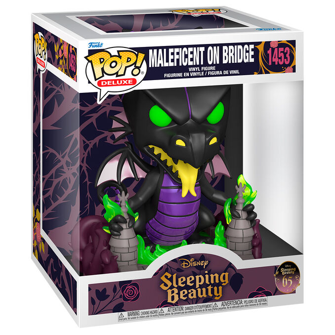 Figurine POP Deluxe Disney La Belle au Bois Dormant - Maléfique sur le Pont