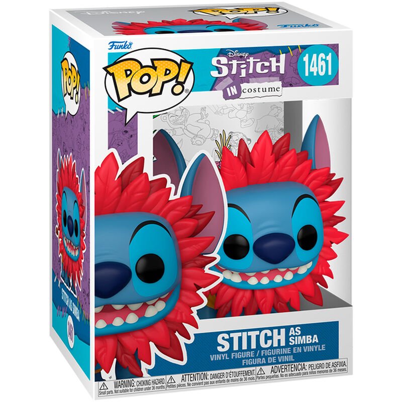 POP figure Disney Stitch as Simba - Nerdscape