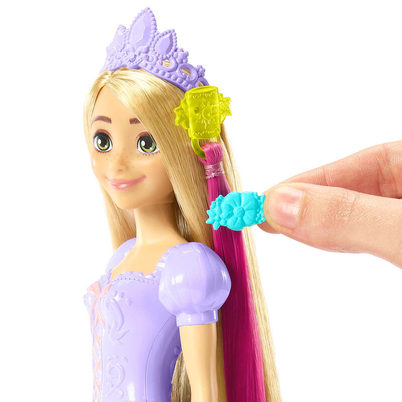 Poupée de cheveux féeriques Disney Raiponce