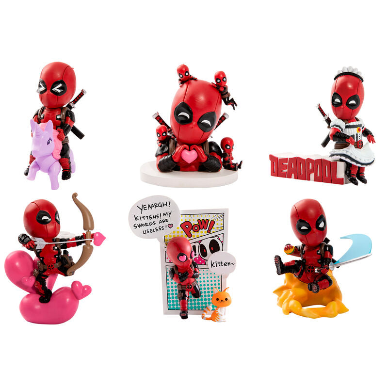 Coffret Marvel Deadpool Hero Box, figurines surprises assorties