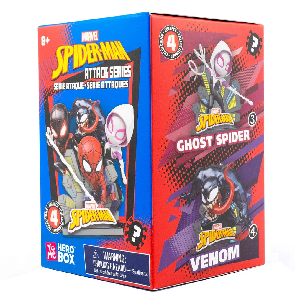 Marvel Spiderman Hero Box assorted surprise figures