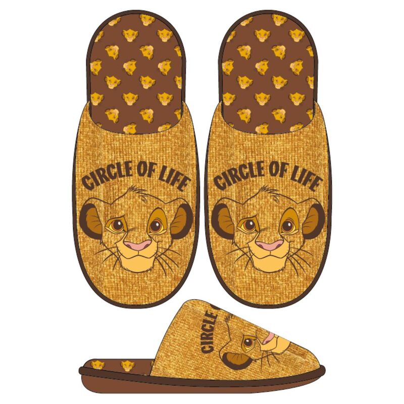 Pantoufles pour adultes Disney Le Roi Lion