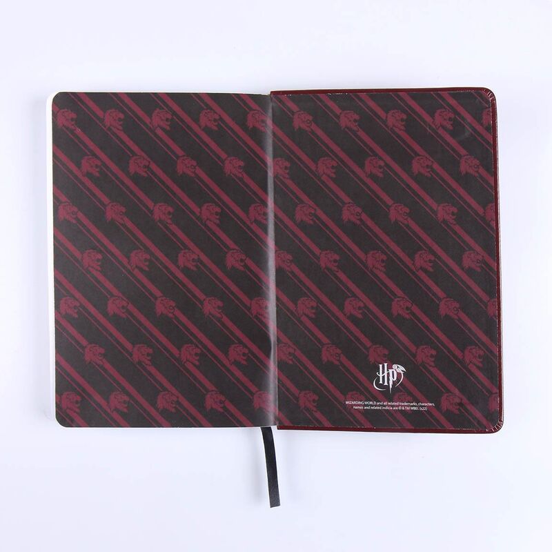 Carnet premium Harry Potter Gryffondor