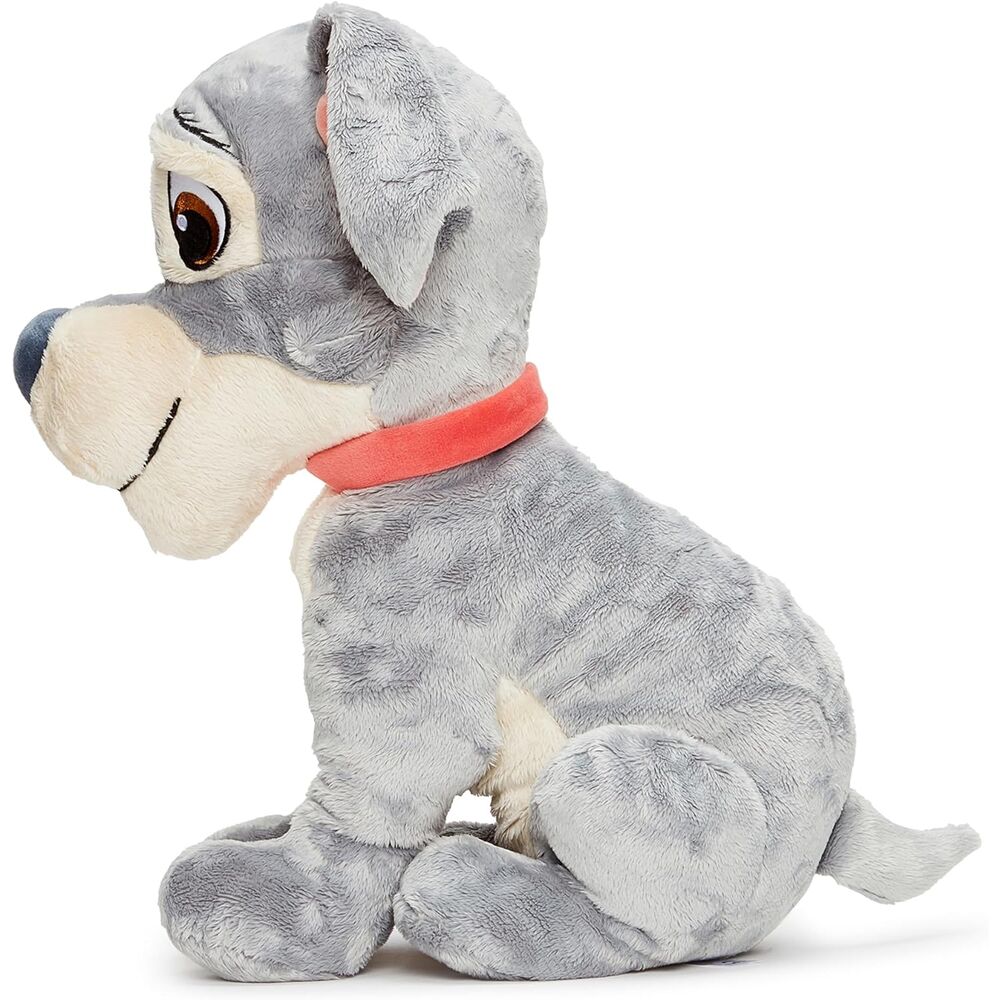 Peluche douce Disney La Belle et le Clochard Gulf 35 cm