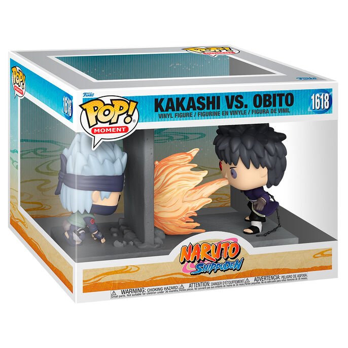 POP figure Moment Naruto Shippuden Kakashi vs Obito - Nerdscape