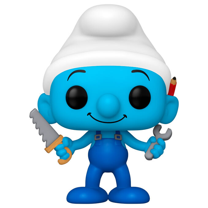 Funko Pop! The Smurfs Handy Smurf - Figura da Collezione Vinyl