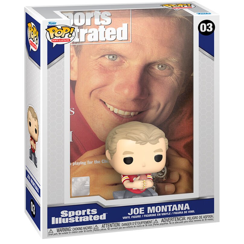 POP figure Cover Sports Illustrated Joe Montana - Nerdscape