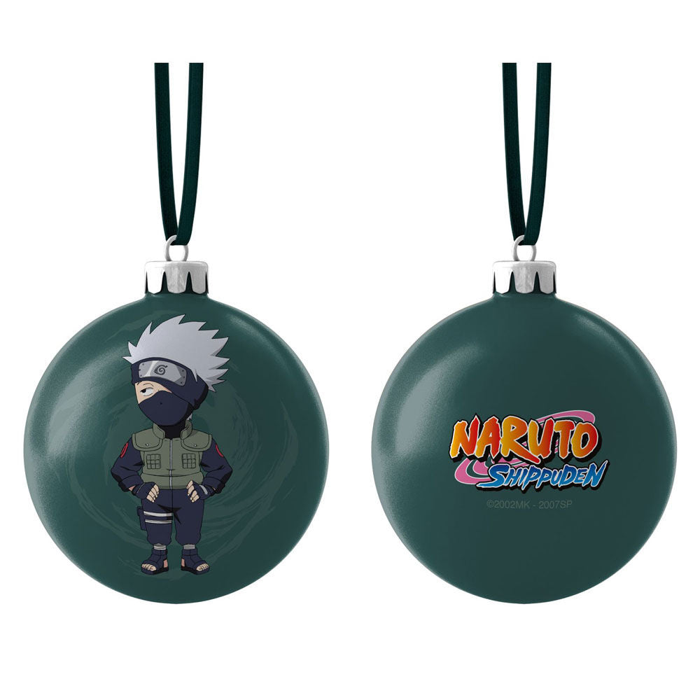 Naruto Shippuden Kakashi Chibi christmas ball
