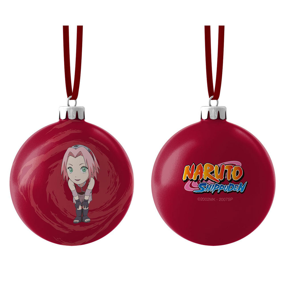 Naruto Shippuden Sakura Chibi christmas ball