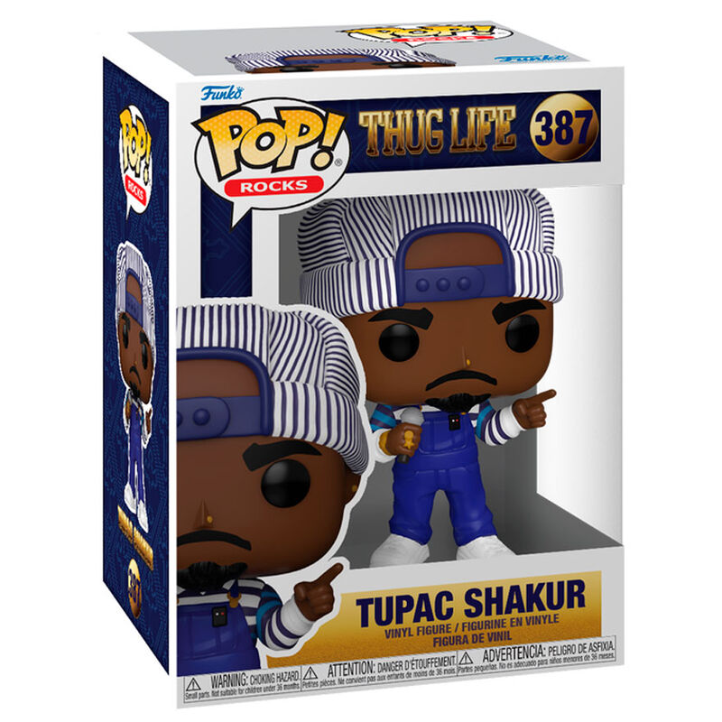 Funko Pop! Thug Life Tupac Shakur - Figura da Collezione Vinyl