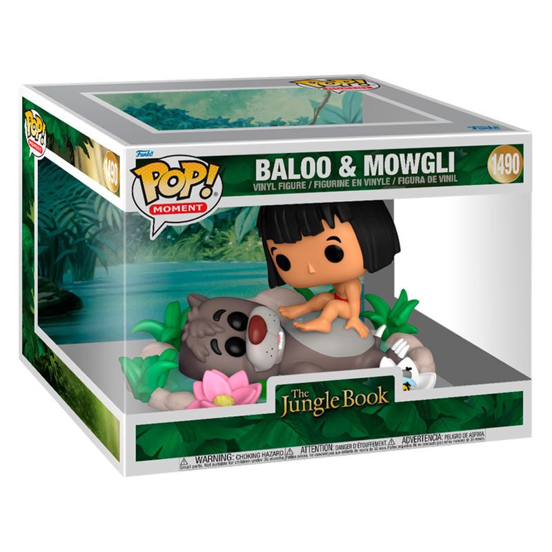 POP figure Moment Disney El Libro de la Selva Baloo & Mowgli - Nerdscape