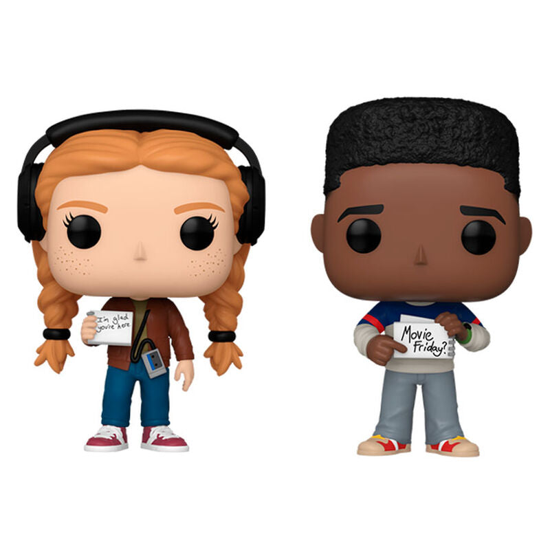 POP pack 2 figures Stranger Things Max & Lucas Nerdscape