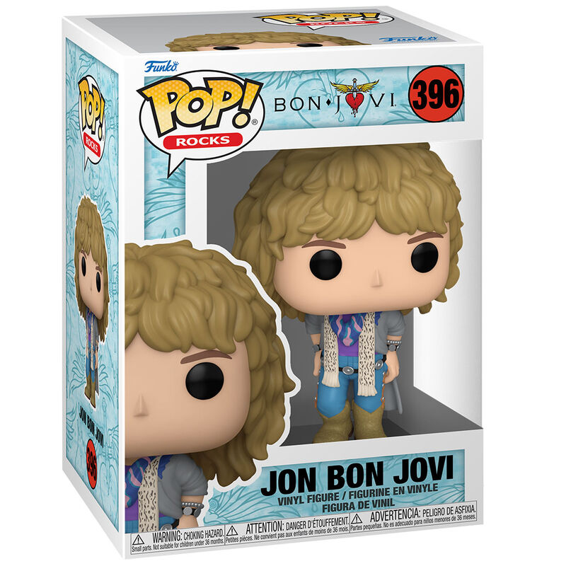 Funko Pop! Jon Bon Jovi 1980 - Figura da Collezione Vinyl