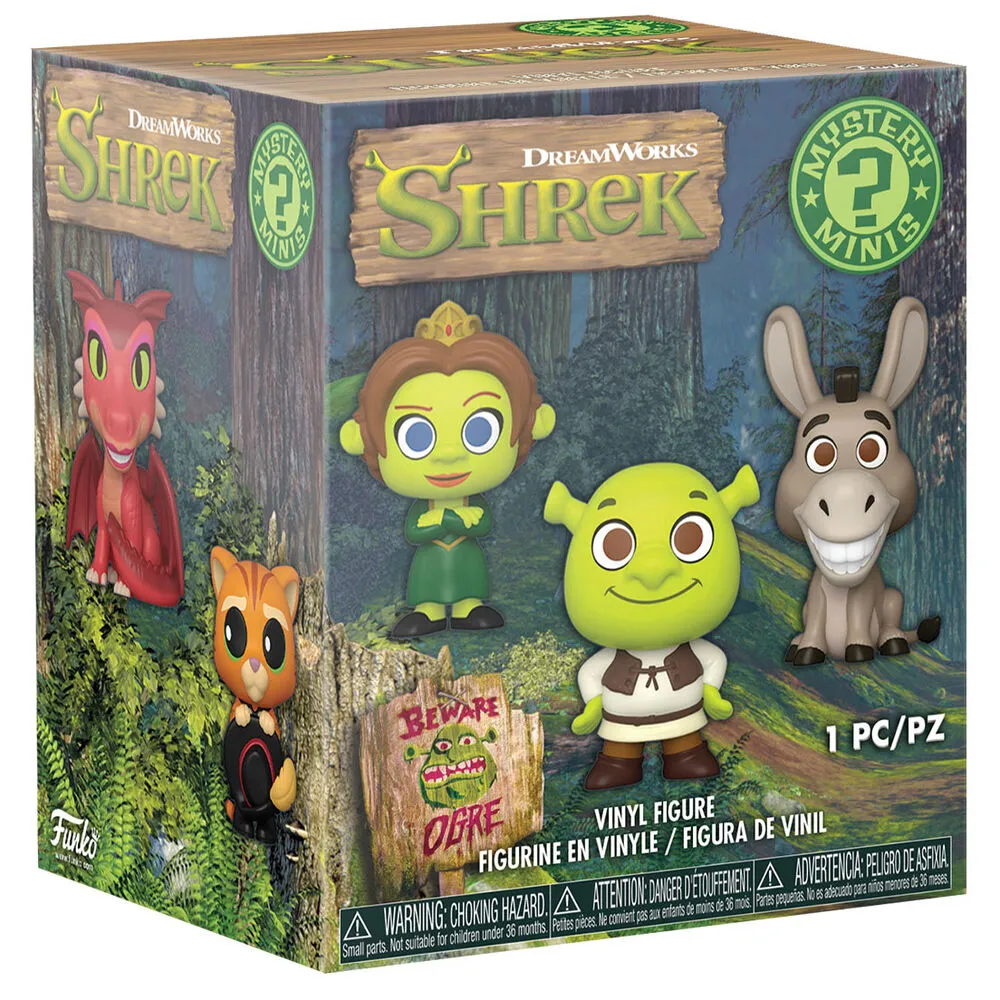 Assorted Mystery Mini figures Shrek