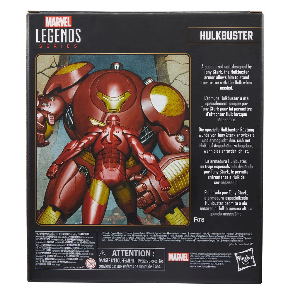 Figurine Hulkbuster Marvel célébrant ses 85 ans (15 cm)