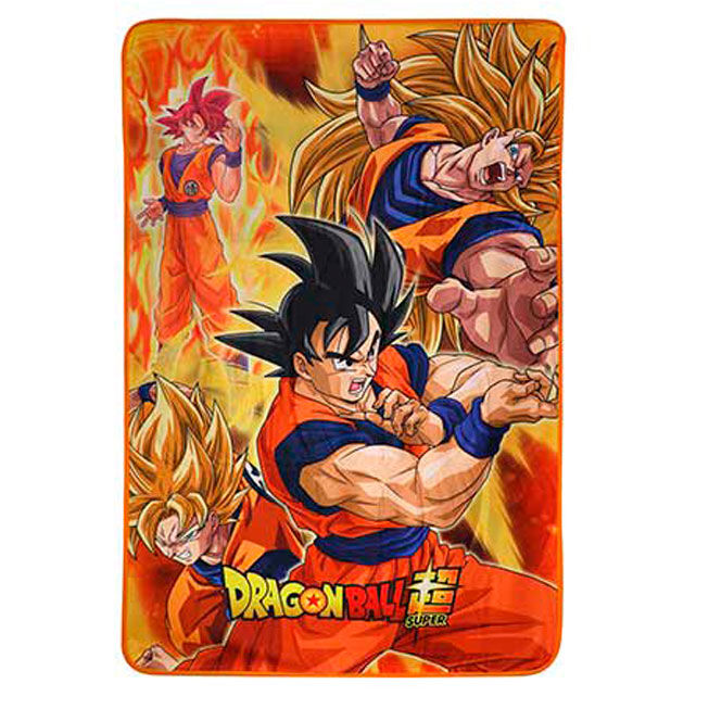 Dragon Ball Super Battle of Gods Goku States blanket