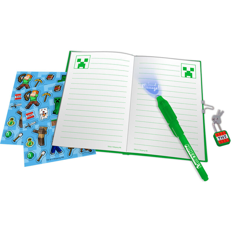 Journal magique Minecraft
