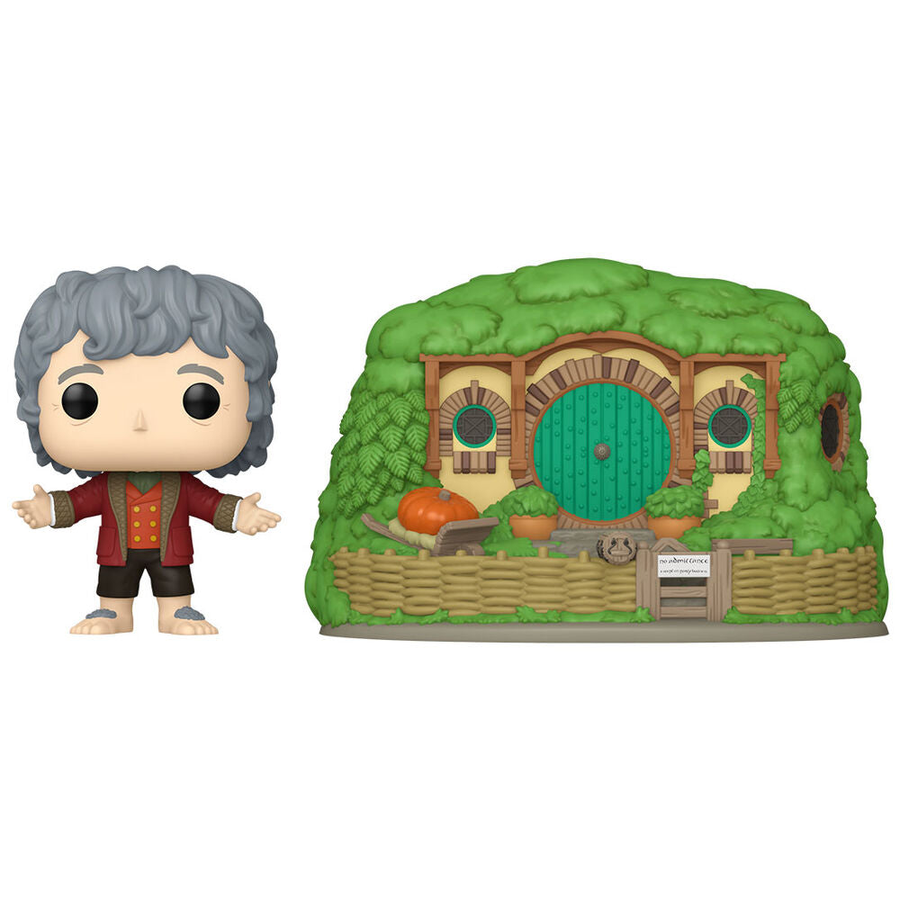 Figurine POP Town Le Seigneur des Anneaux Bilbo Baggins avec Cul-de-Sac
