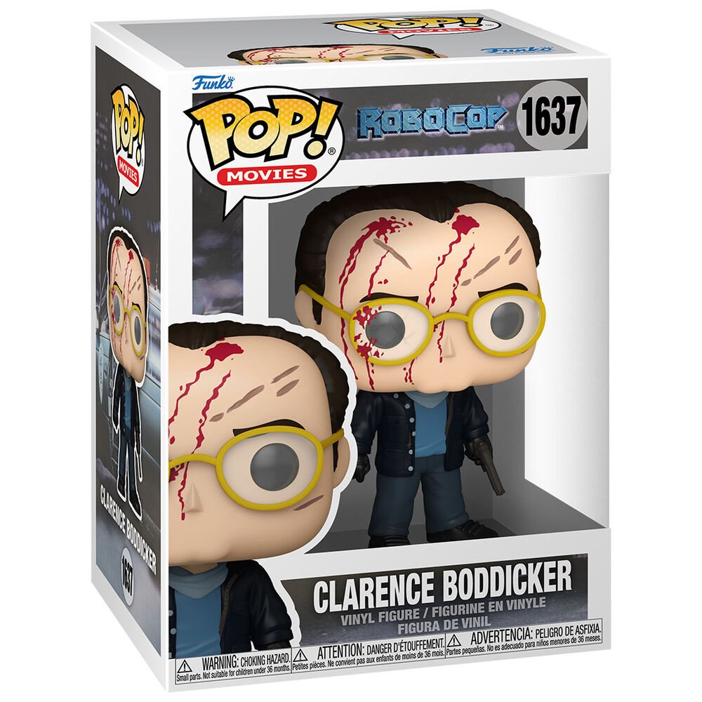 POP figure Robocop Clarence Boddicker - Nerdscape