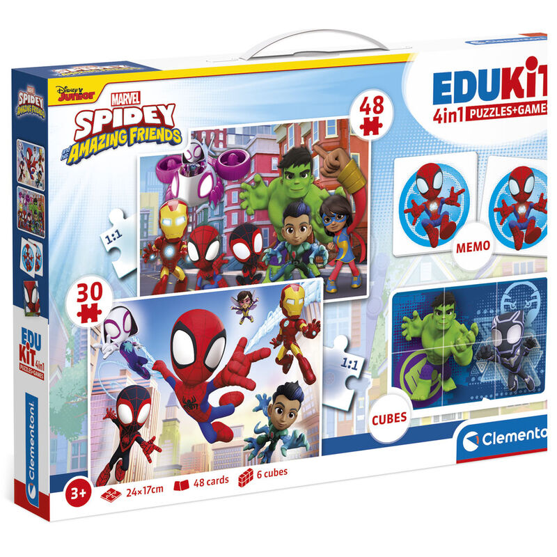 Marvel Spidey Edukit 4 in 1