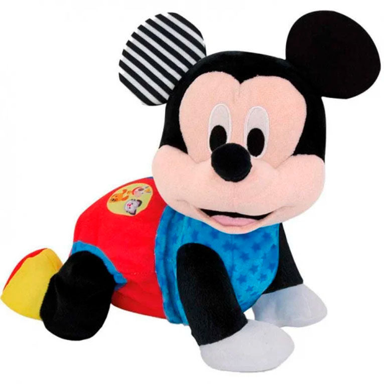 Spanish Disney Baby Mickey Crawling plush toy