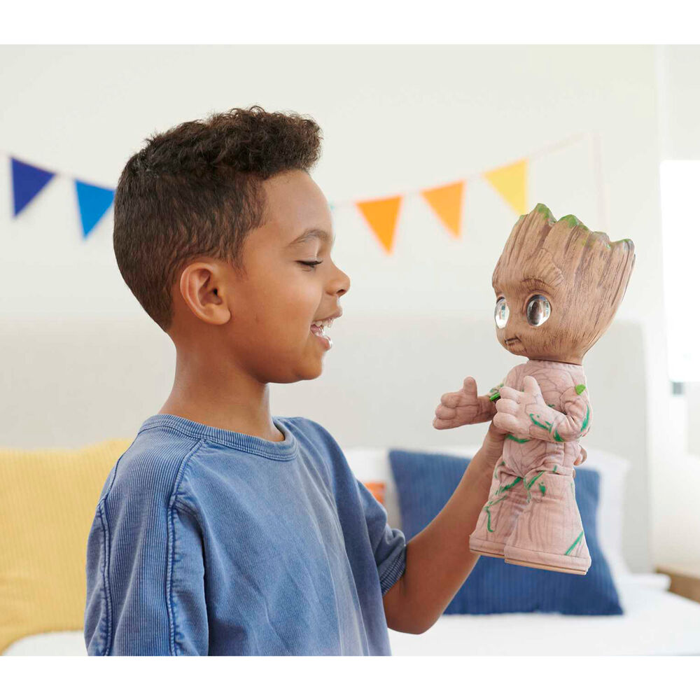 Marvel Je suis Groot - Peluche Groot dansant de 28 cm
