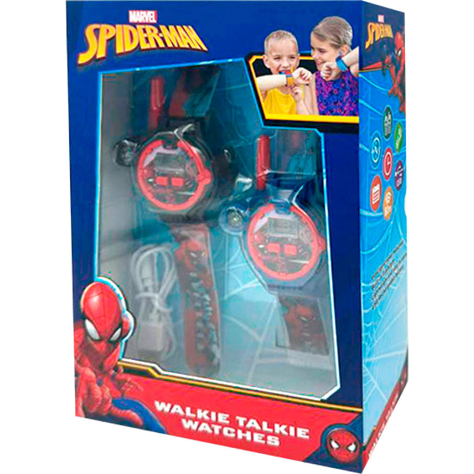 Marvel Spiderman walkie talkie watch