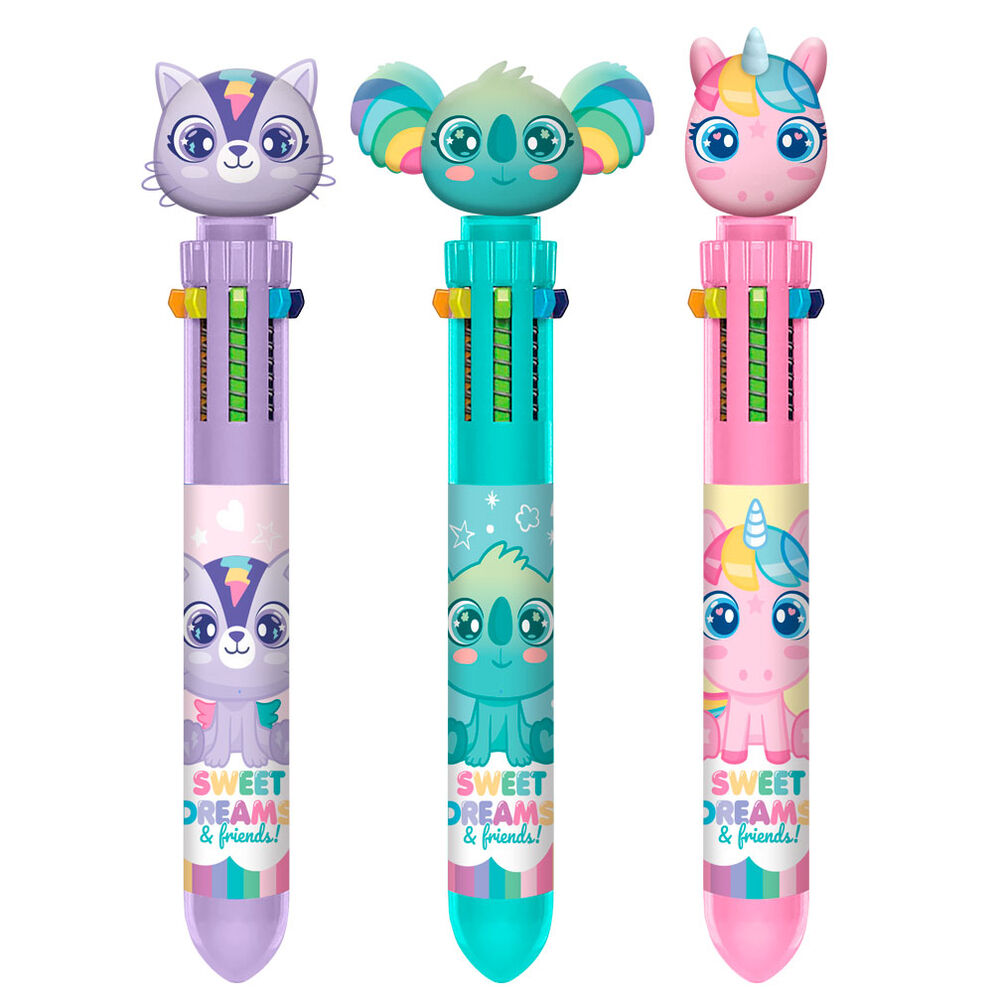 Sweet Dreams 6 Color Pen - Nerdscape