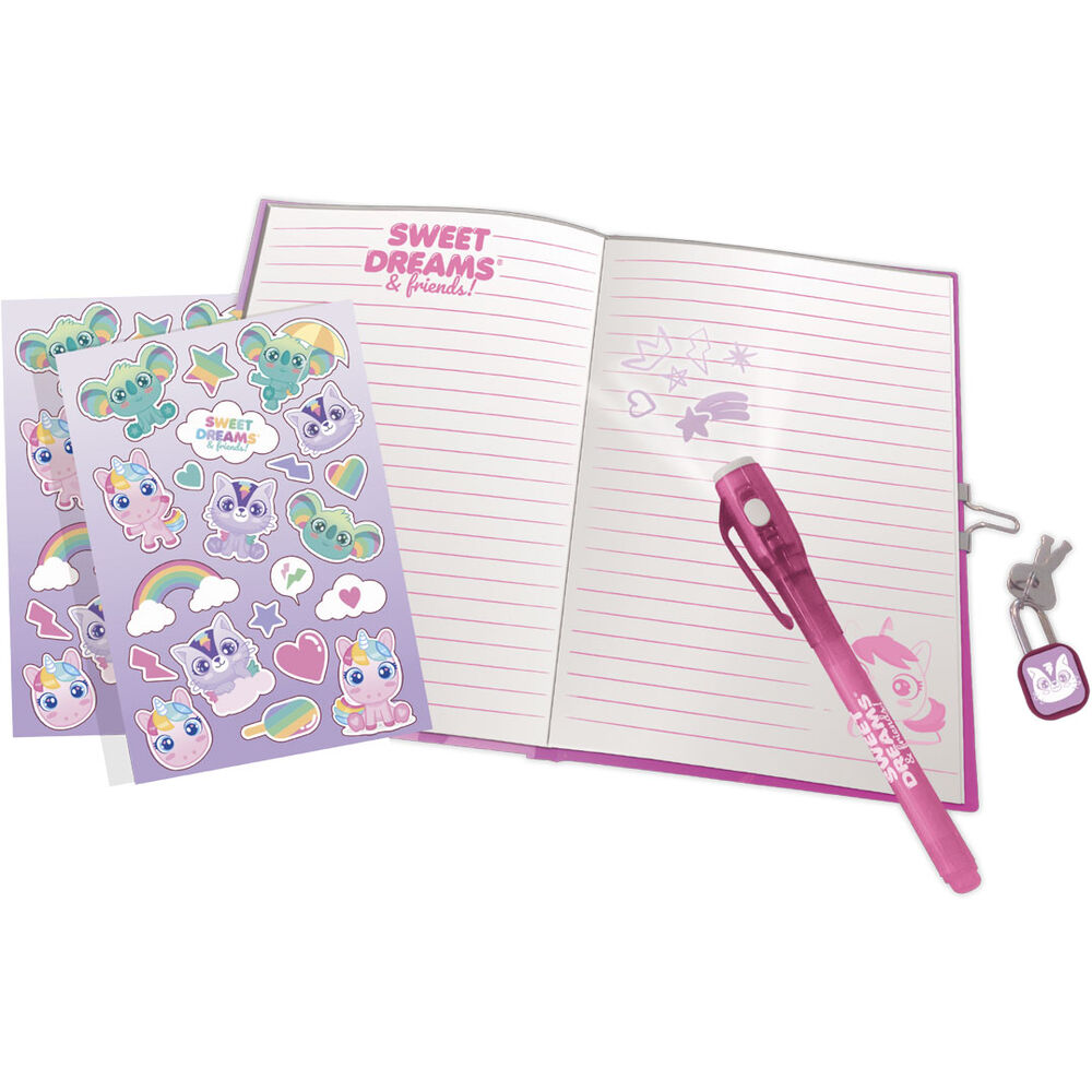 Coffret de papeterie Sweet Dreams avec agenda