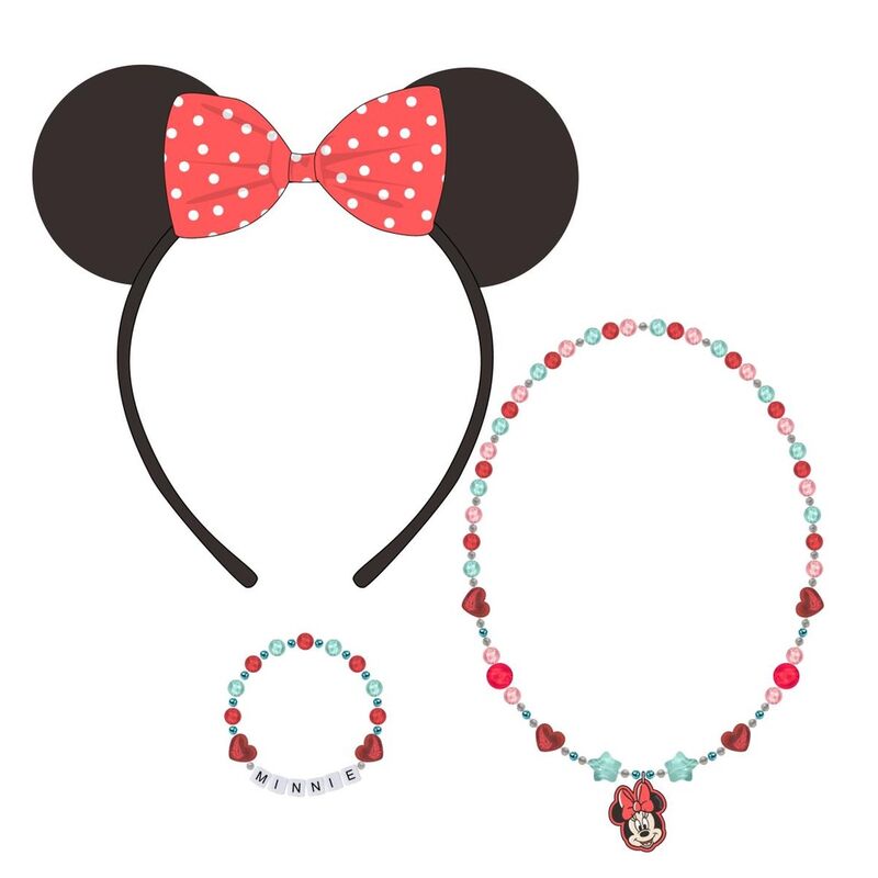 Disney Minnie Costume jewelery set