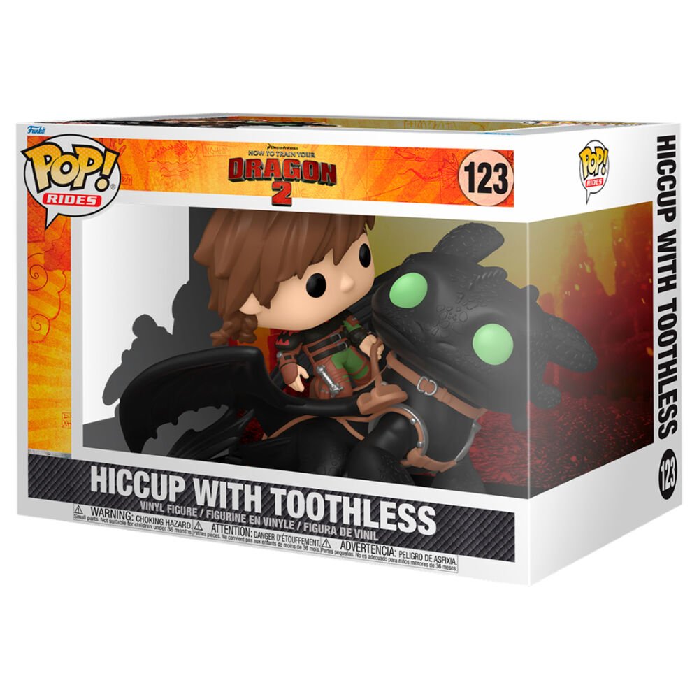 POP figure Rides Deluxe How to Train Your Dragon 2 Hiccup with Toothless - Nerdscape