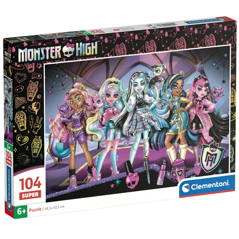 Monster High super puzzle 104pcs