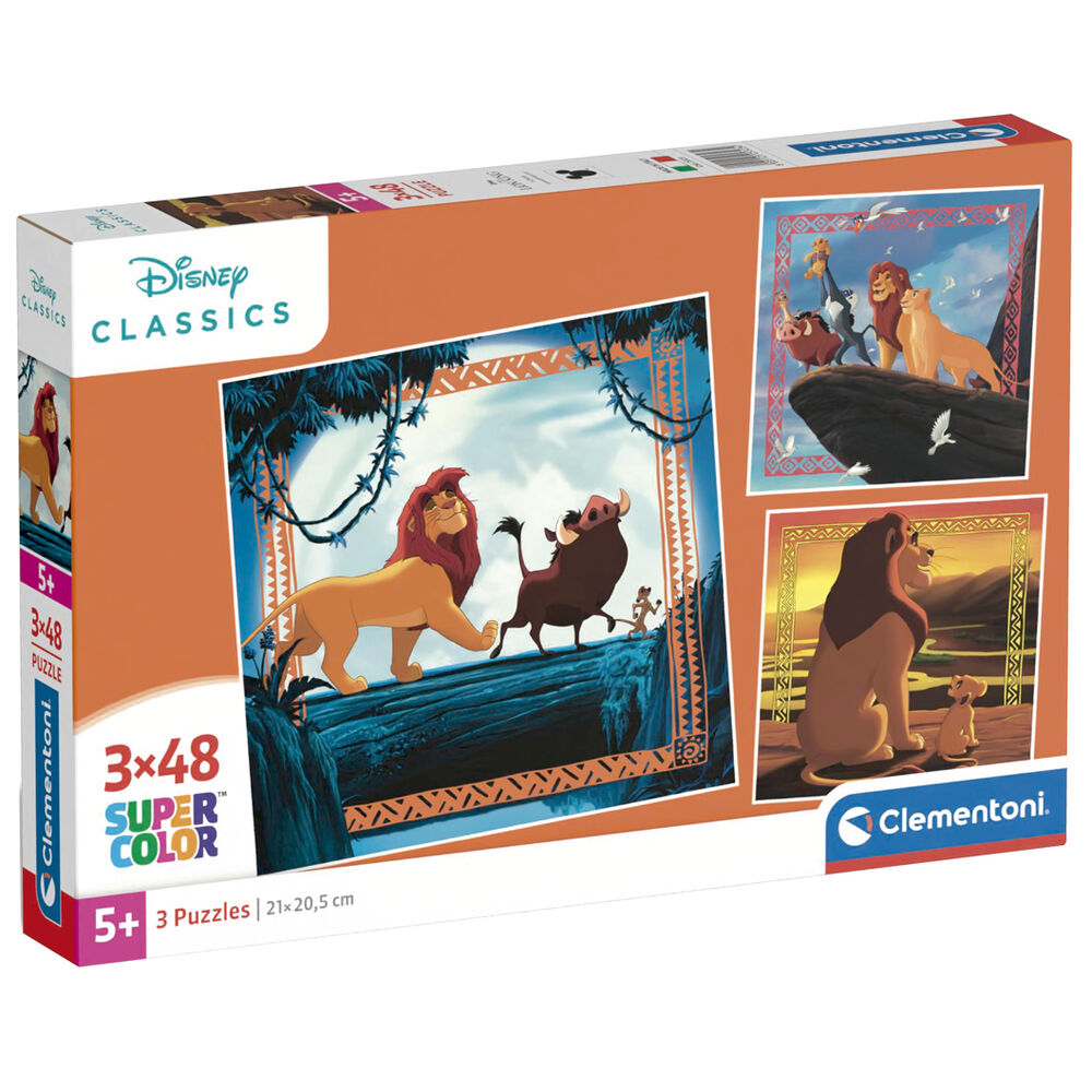 Puzzle Disney Le Roi Lion 3x48 pièces