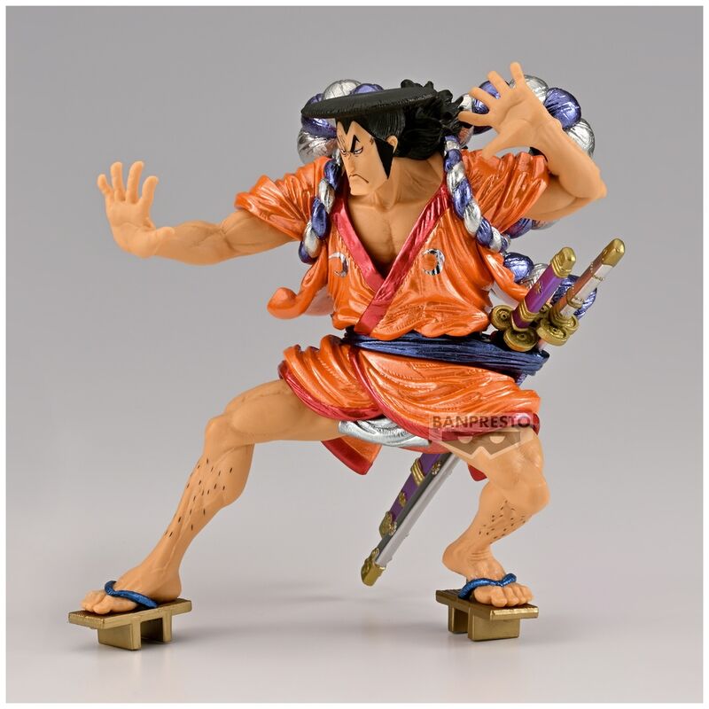 Figurine One Piece Kouzuki Oden Battle Record de 17 cm