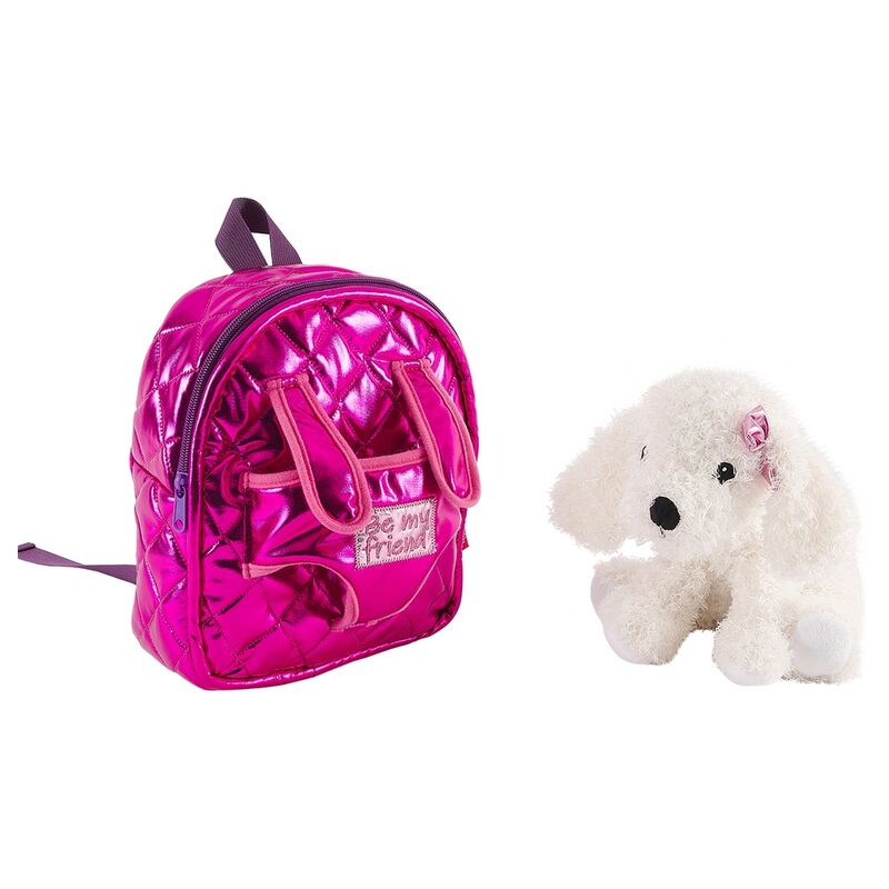 Backpack + plush Didi dog 27cm