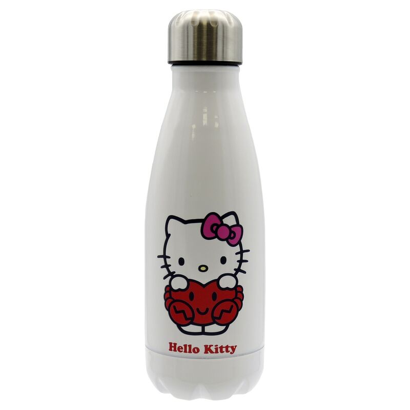 Bouteille Hello Kitty Cancer en acier inoxydable 550 ml